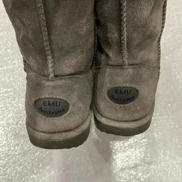 [US7.5]EMU  Australia PLATINUM STINGER Ankle Boots -Sheepskin- Waterproof-EUC - Picture 7 of 12